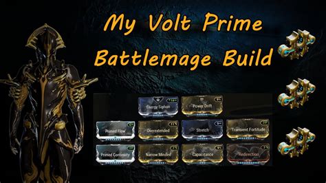 warframe capacitance|warframe volt prime build.